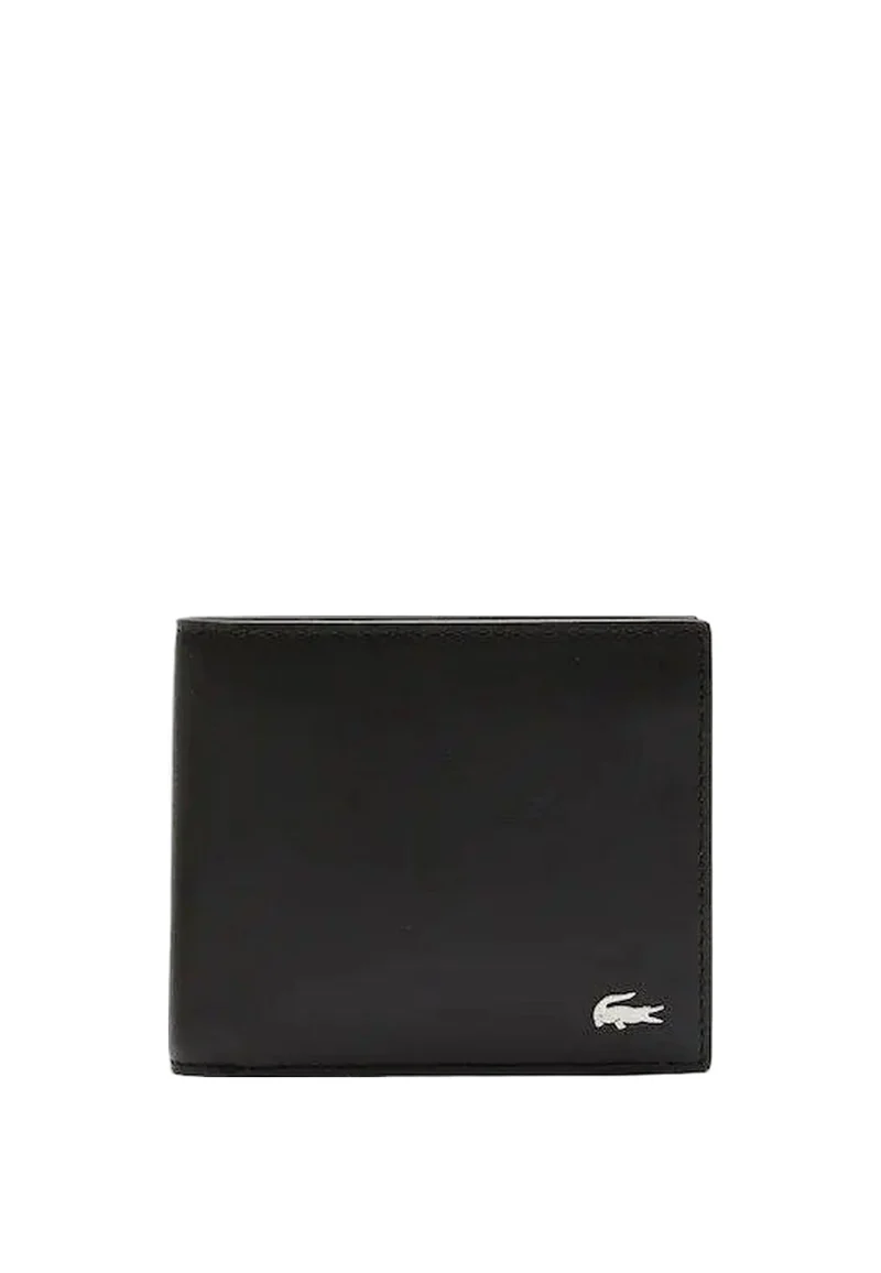 Lacoste Portefeuille italien cuir Fitzgerald Noir