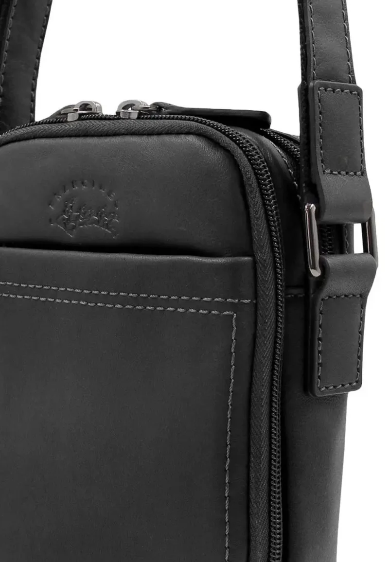 Francinel Sacoche cuir Lawton Noir