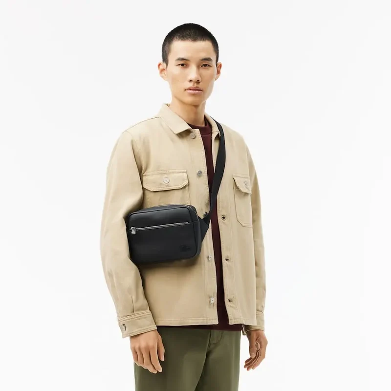 Lacoste Sacoche zippée Men's Classic Noir