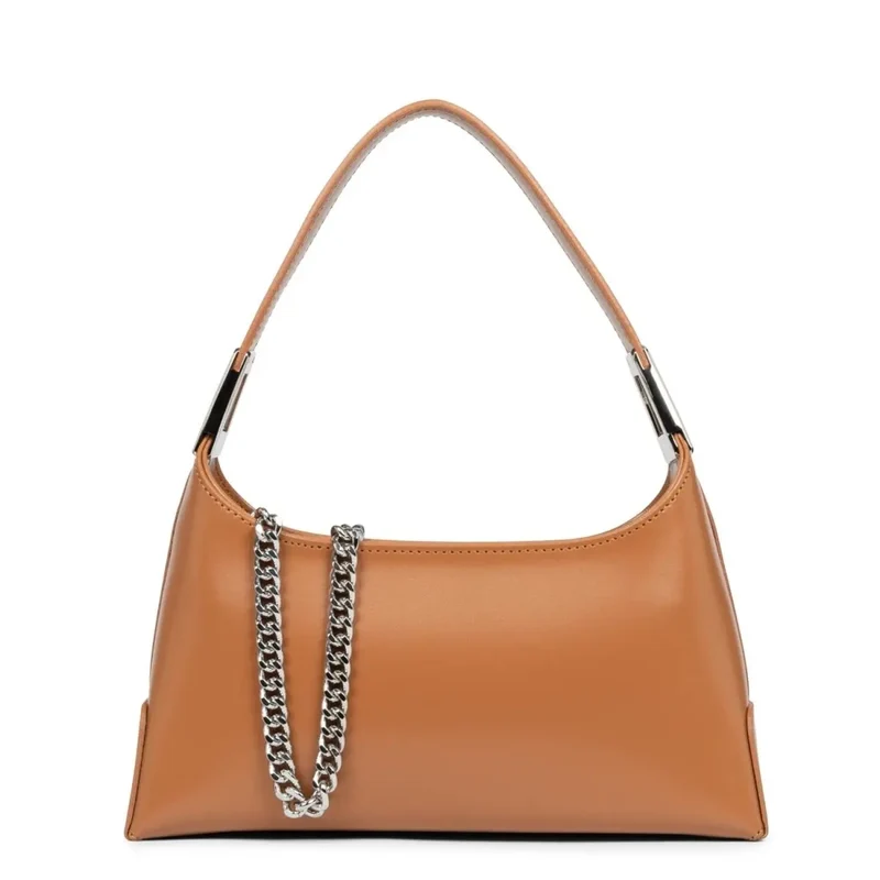 Lancaster Sac baguette Zippé S Suave Ace Camel