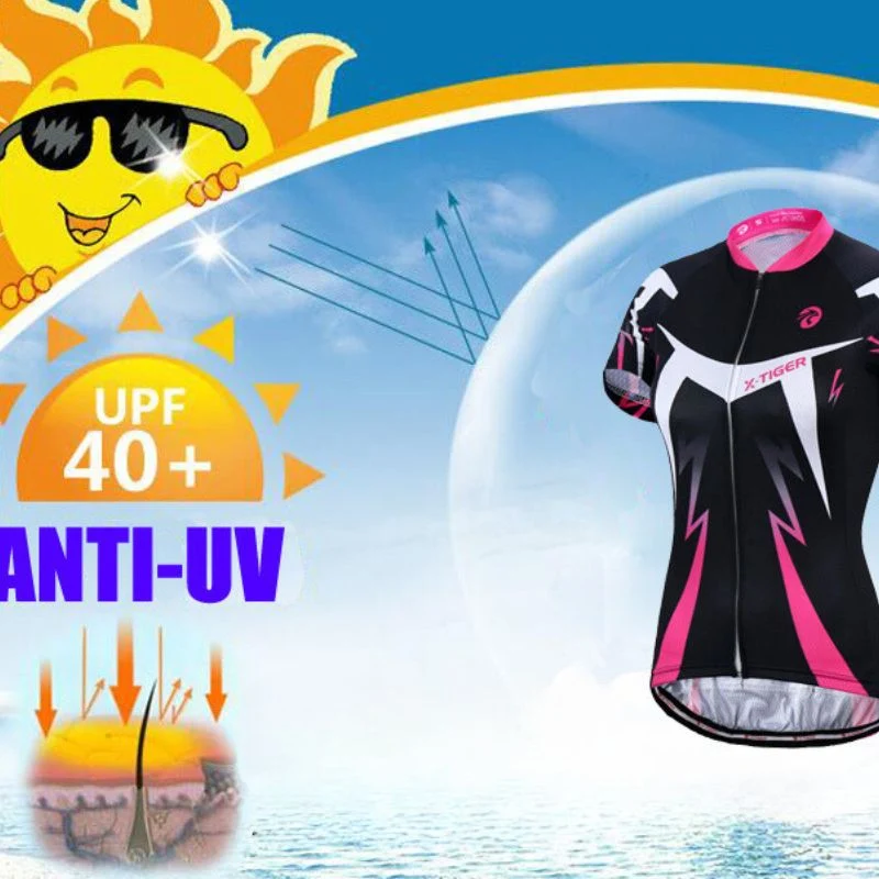 Tenues de cyclisme pour femmes⎮Combinaisons noir et blanc