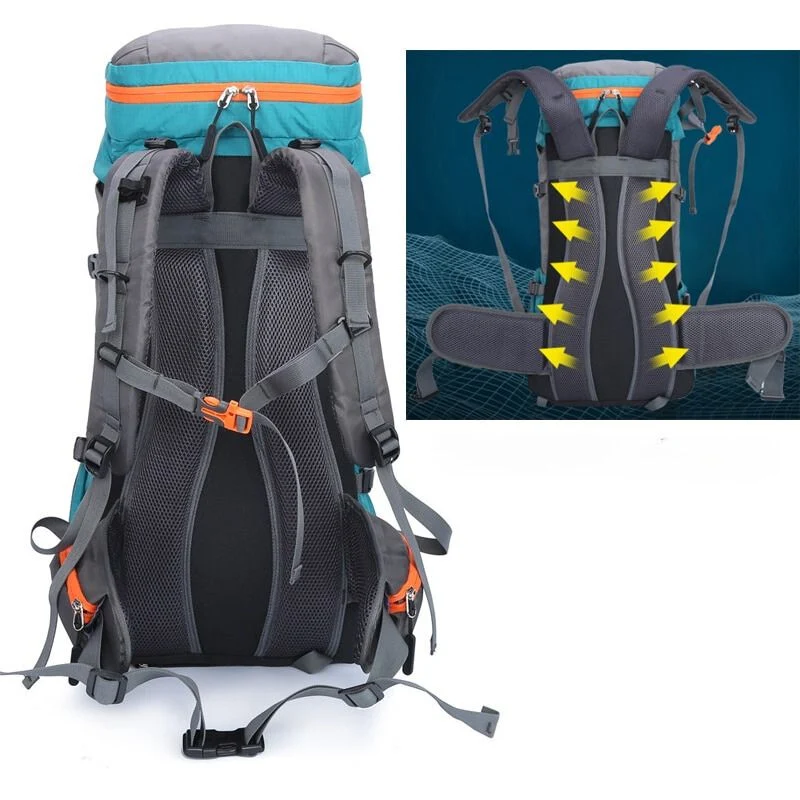 Sac à dos Randonnée 65 L | Imperméable & Grande Capacité