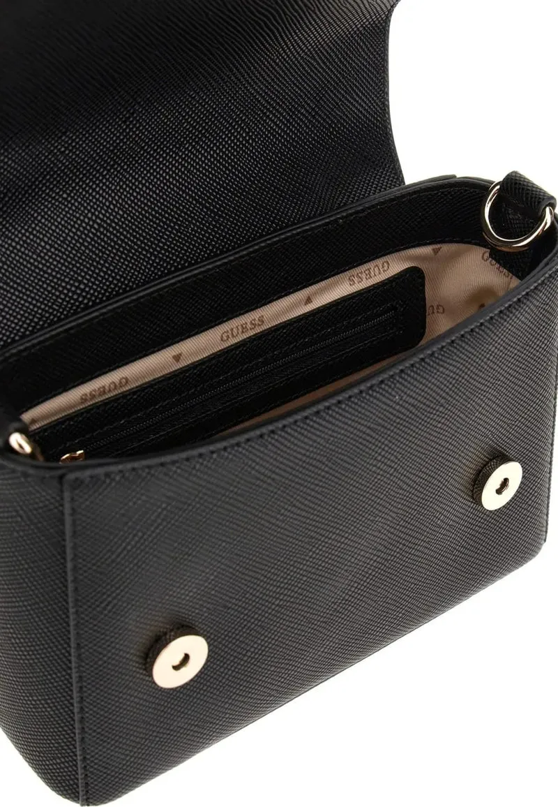 Guess Sac Bandoulière Bramina Small Satche Black