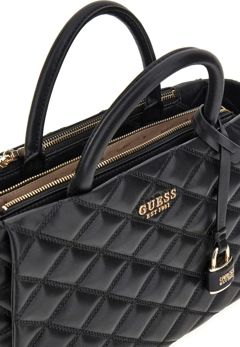 Guess Sac Bandoulière Cruise Vibe Top Zip Black