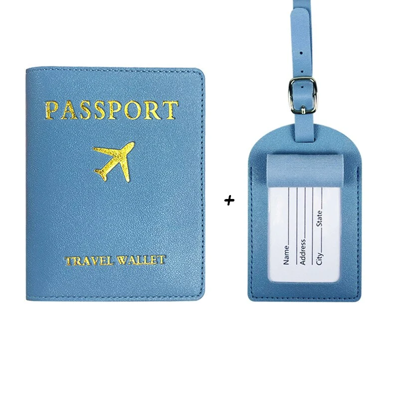 Protège Passeport + Étiquette valise⎮Bagages & Organisation