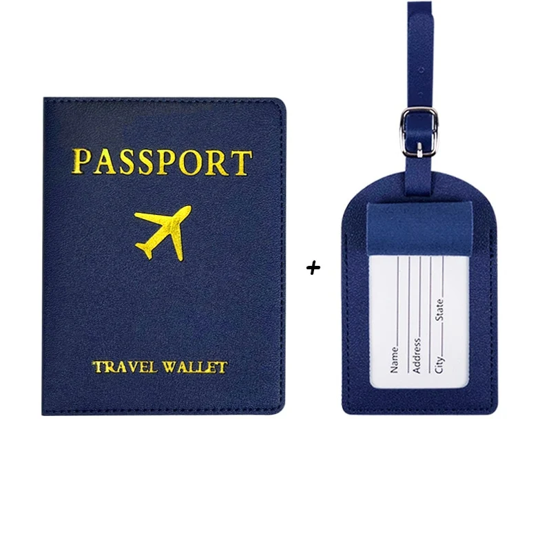 Protège Passeport + Étiquette valise⎮Bagages & Organisation