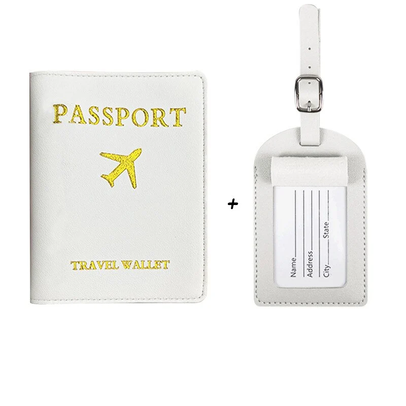 Protège Passeport + Étiquette valise⎮Bagages & Organisation