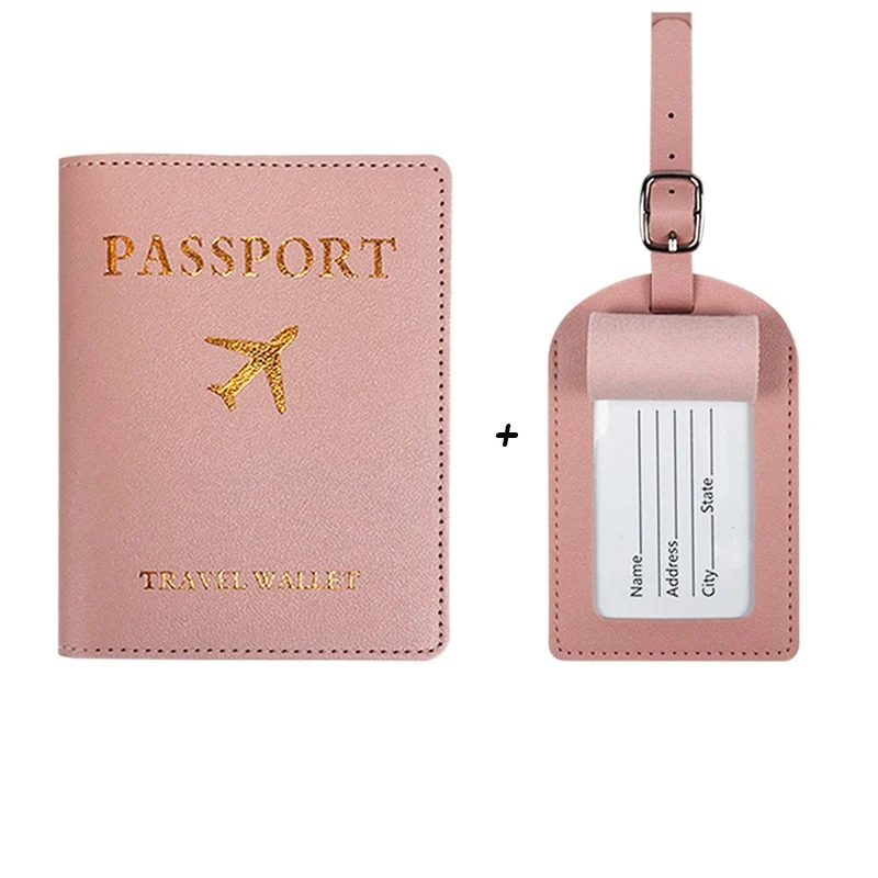 Protège Passeport + Étiquette valise⎮Bagages & Organisation