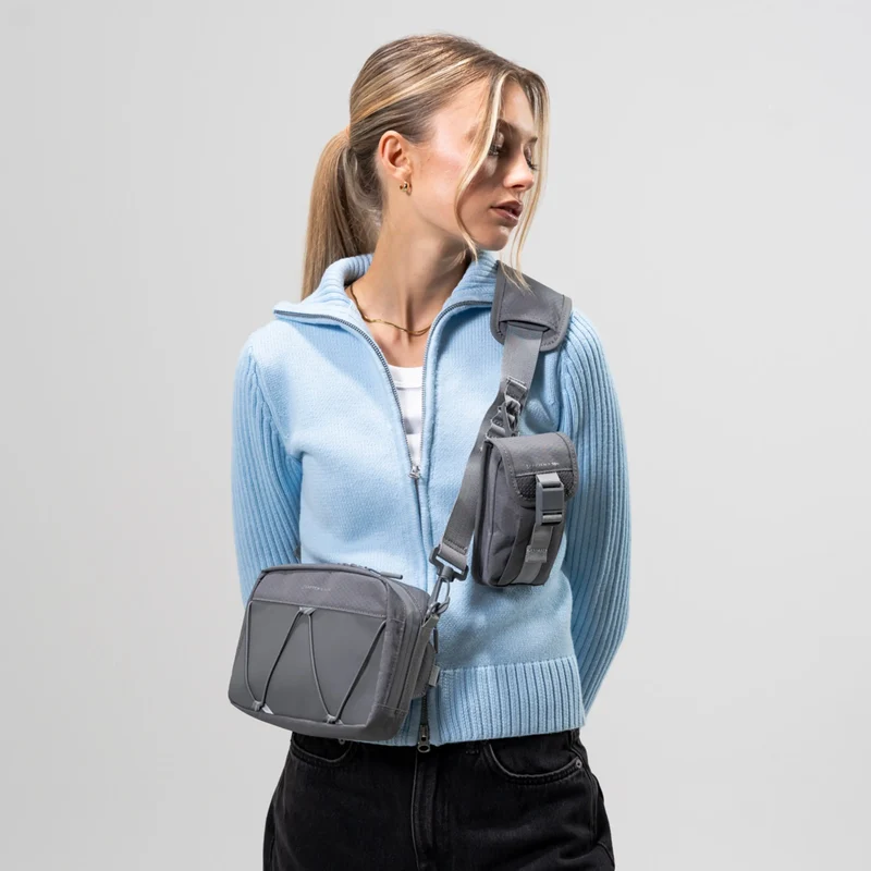 Kapten & Son Sacoche Crossbody Banff Stone Grey