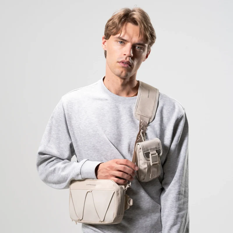 Kapten & Son Sacoche Crossbody Banff Sandstone