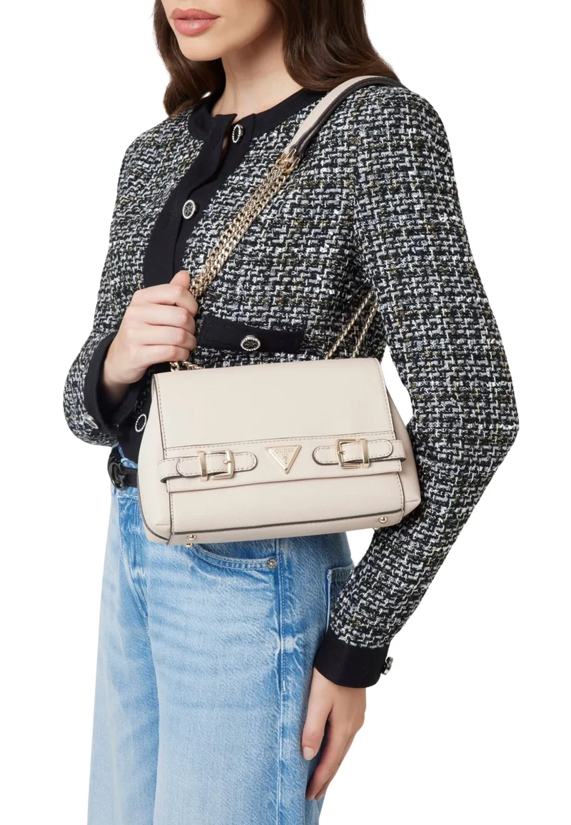 Guess Sac Bandoulière Eco Ali Luxury Satch Almond