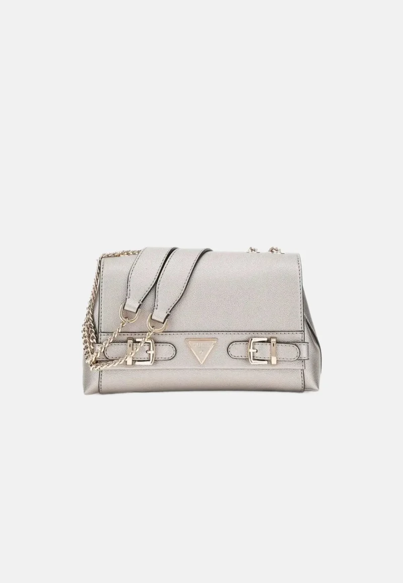 Guess Sac Bandoulière Eco Ali Luxury Satch Pewter