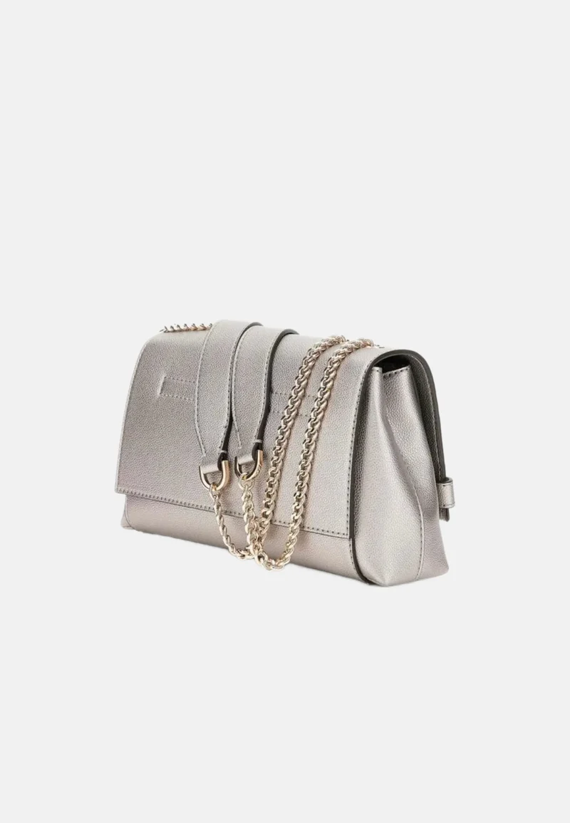 Guess Sac Bandoulière Eco Ali Luxury Satch Pewter