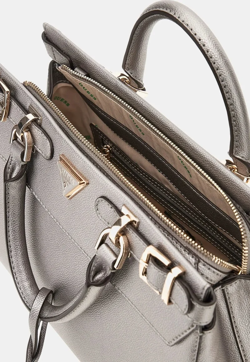 Guess Sac Bandoulière Eco Ali Luxury Satch Pewter