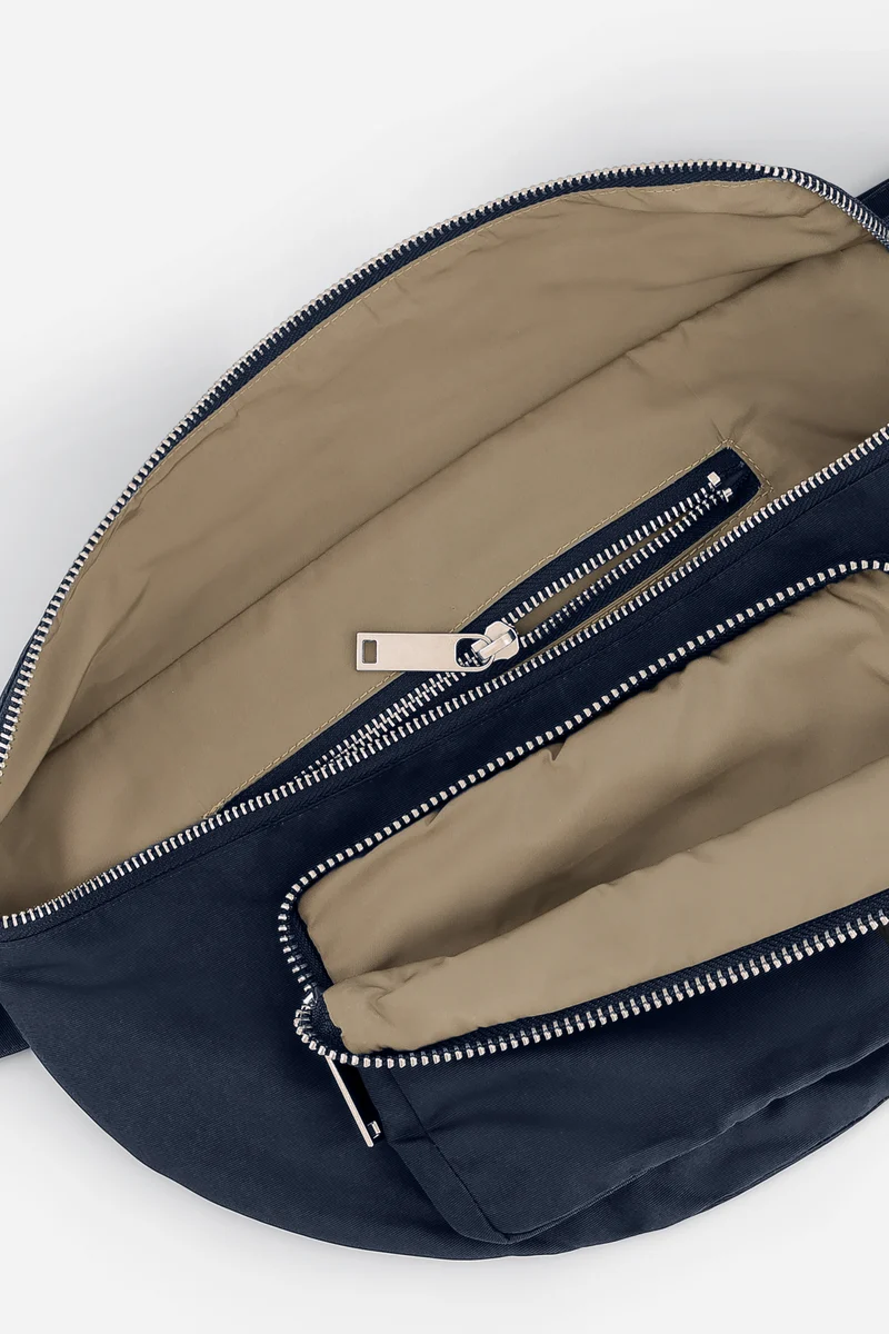 Joly XL le sac banane - Polyester recyclé Bleu Marine