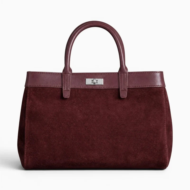 Sac À Main Femme Vintage Daim