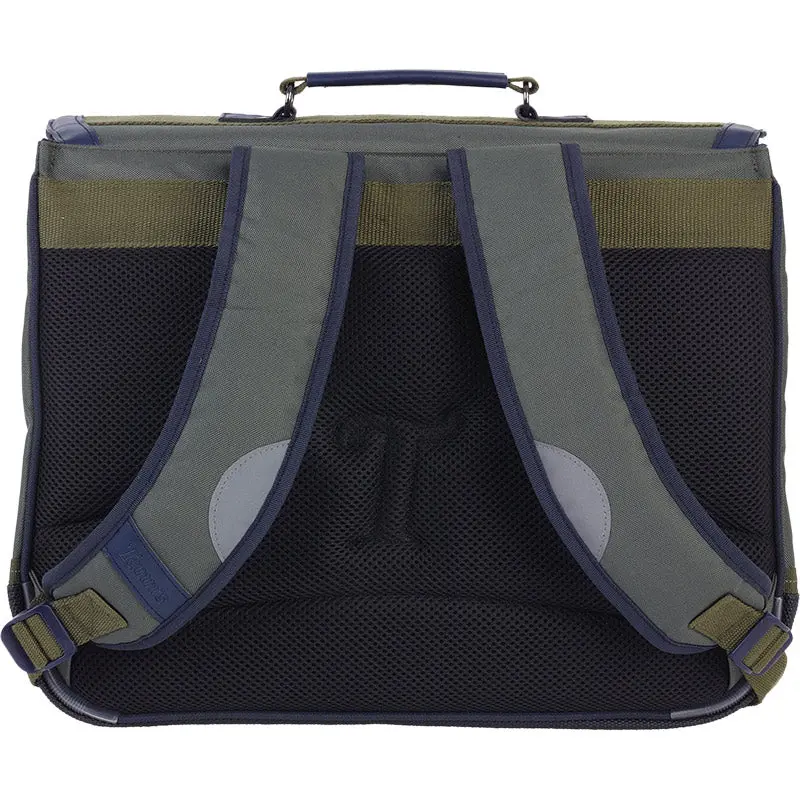 TANN'S Cartable 41 Cm - 2 Boucles Les Fantaisies Oscar Kaki