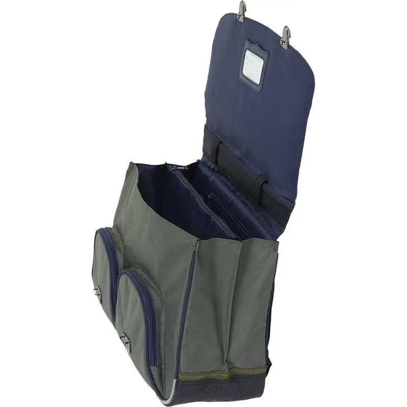 TANN'S Cartable 41 Cm - 2 Boucles Les Fantaisies Oscar Kaki