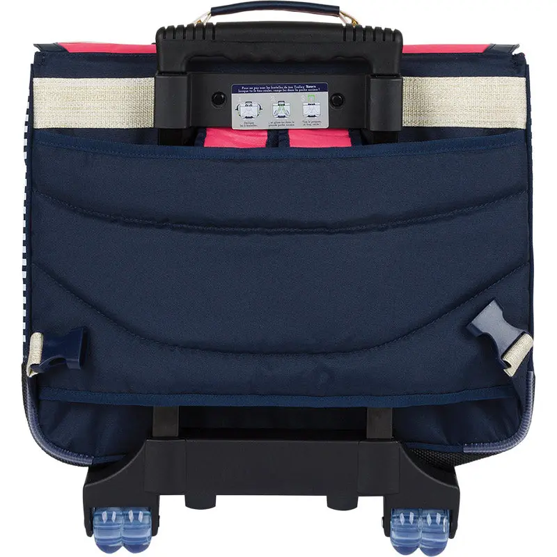 TANN'S Trolley 41 Cm Les Fantaisies Enora Rose/Bleu Marine