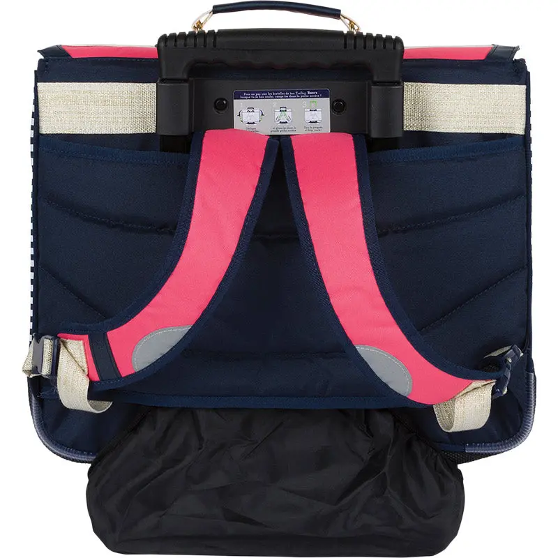 TANN'S Trolley 41 Cm Les Fantaisies Enora Rose/Bleu Marine