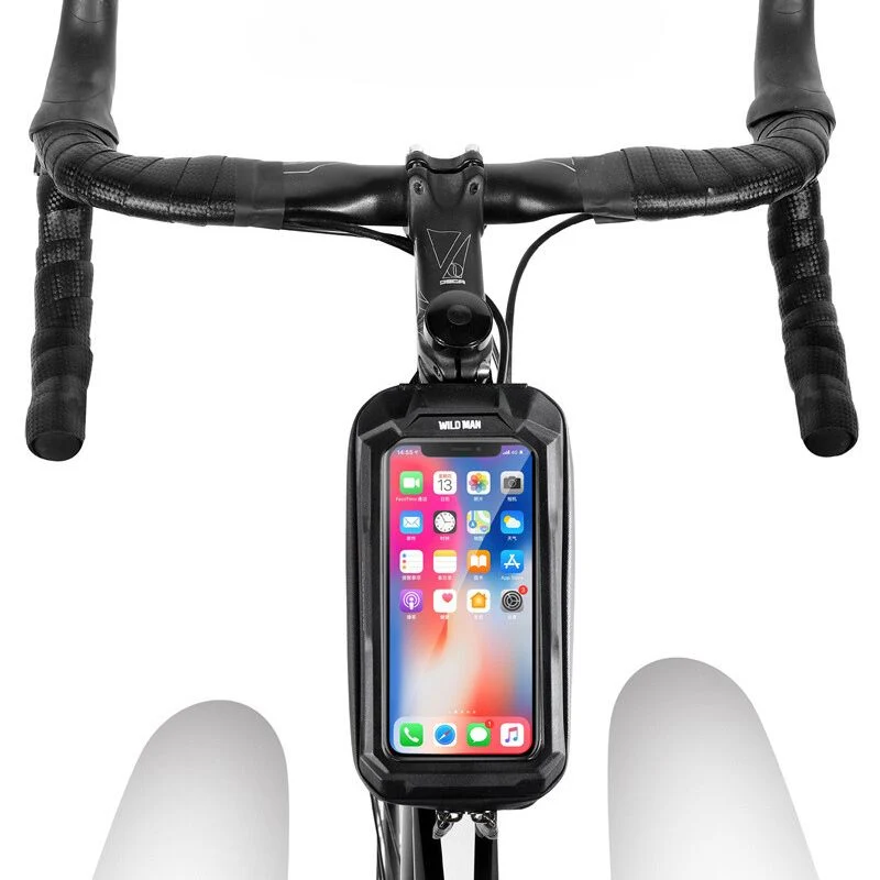 Accessoires de cyclisme⎮ Sacoche de téléphone pour cadre de vélo