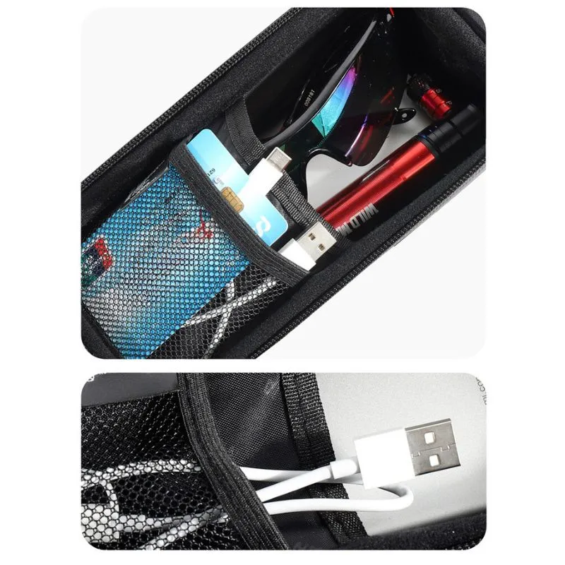 Accessoires de cyclisme⎮ Sacoche de téléphone pour cadre de vélo