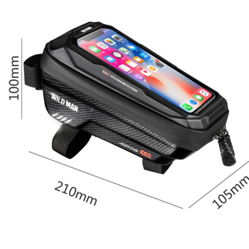 Accessoires de cyclisme⎮ Sacoche de téléphone pour cadre de vélo