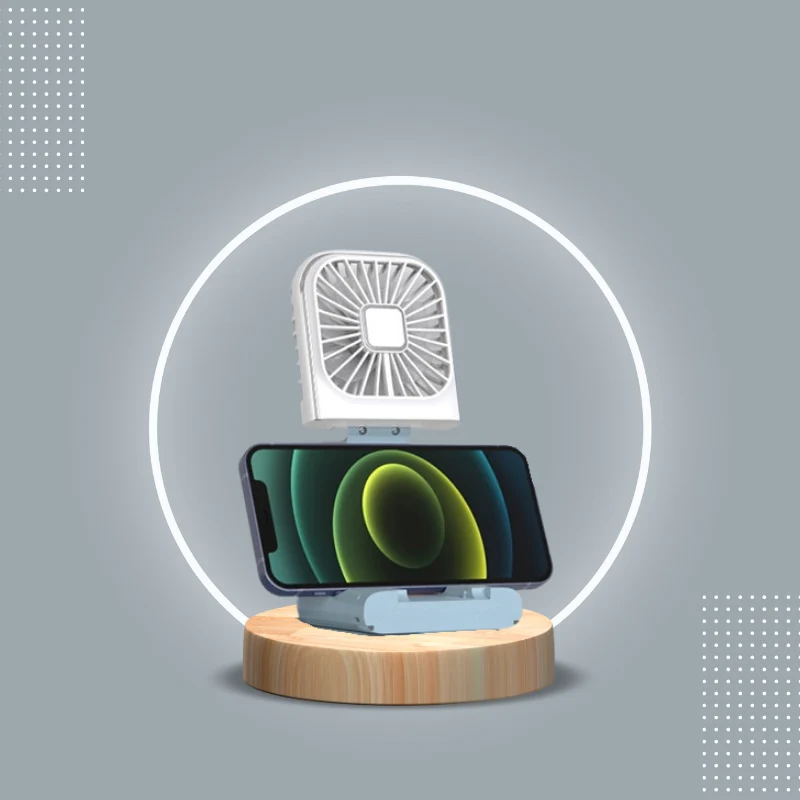 Mini ventilateur de voyage 2 en 1⎮ Gadgets & Techno