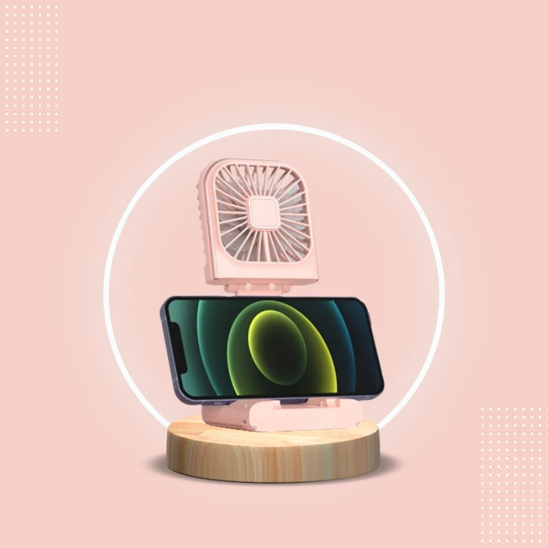Mini ventilateur de voyage 2 en 1⎮ Gadgets & Techno
