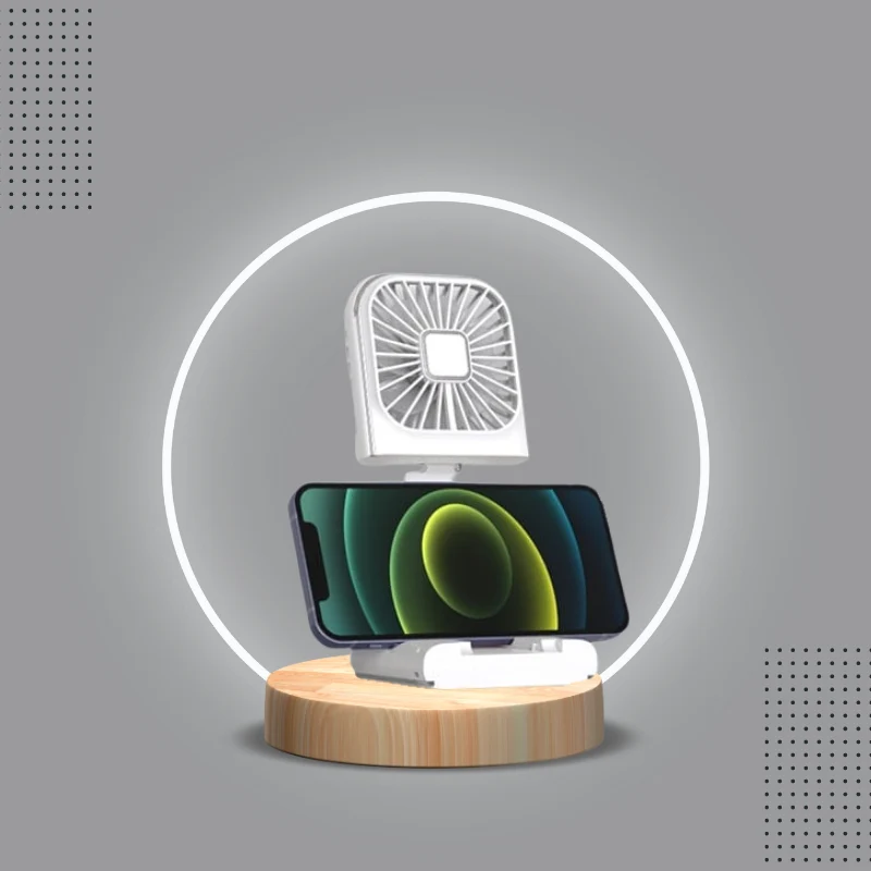 Mini ventilateur de voyage 2 en 1⎮ Gadgets & Techno