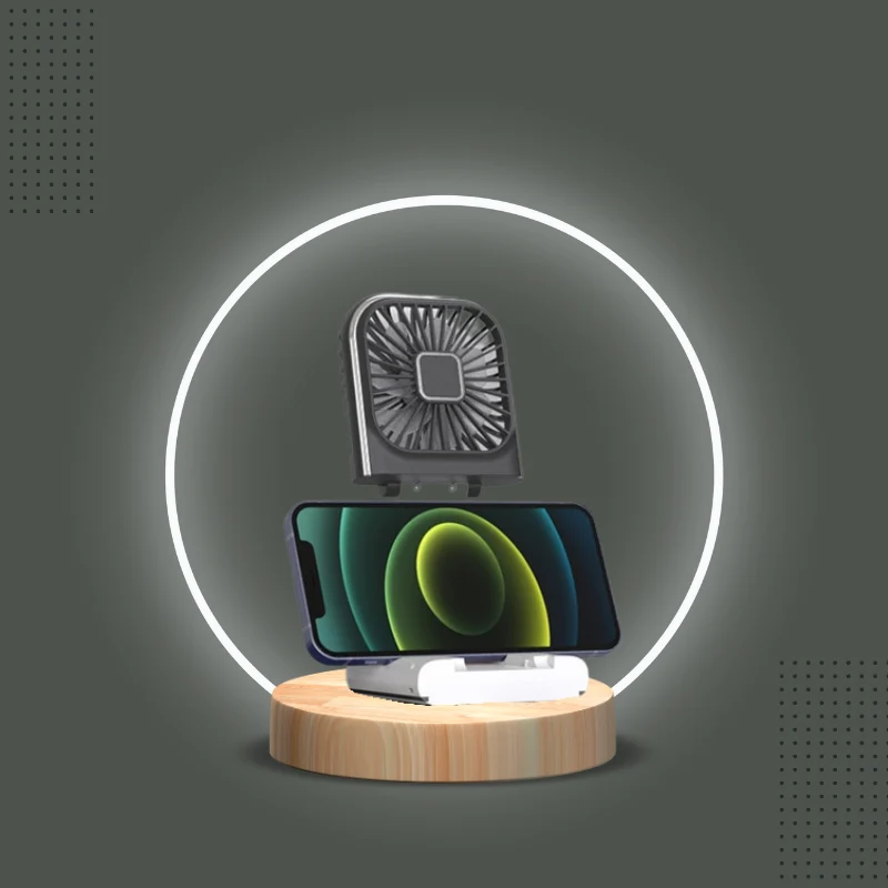 Mini ventilateur de voyage 2 en 1⎮ Gadgets & Techno