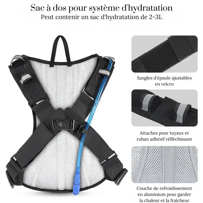 Sac à dos Randonnée 10 L ⎮ hydratation intégré