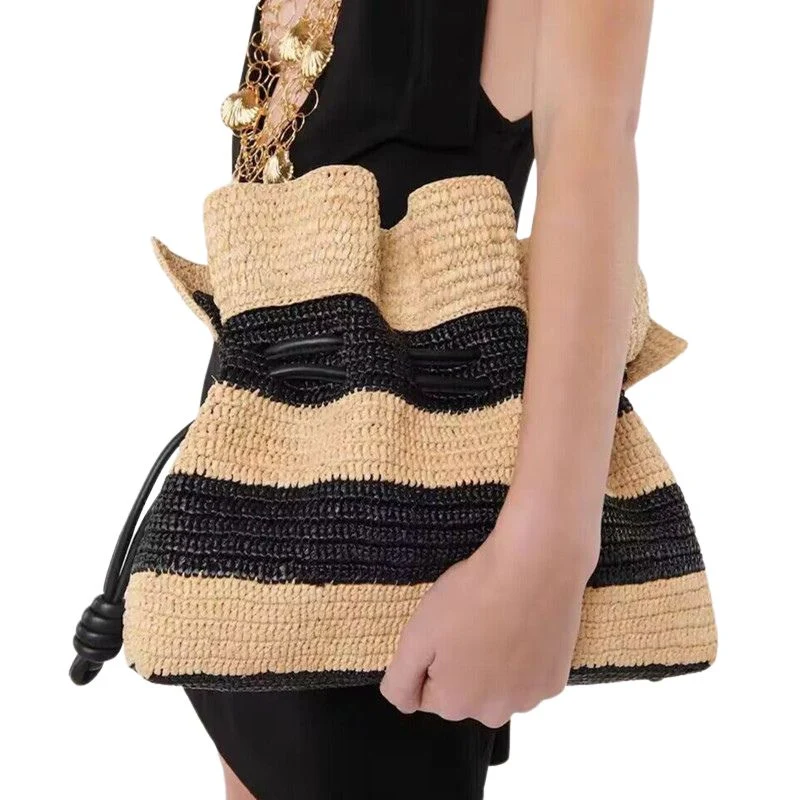 Sac en paille à bandoulière pour femme⎮Summer & Chic
