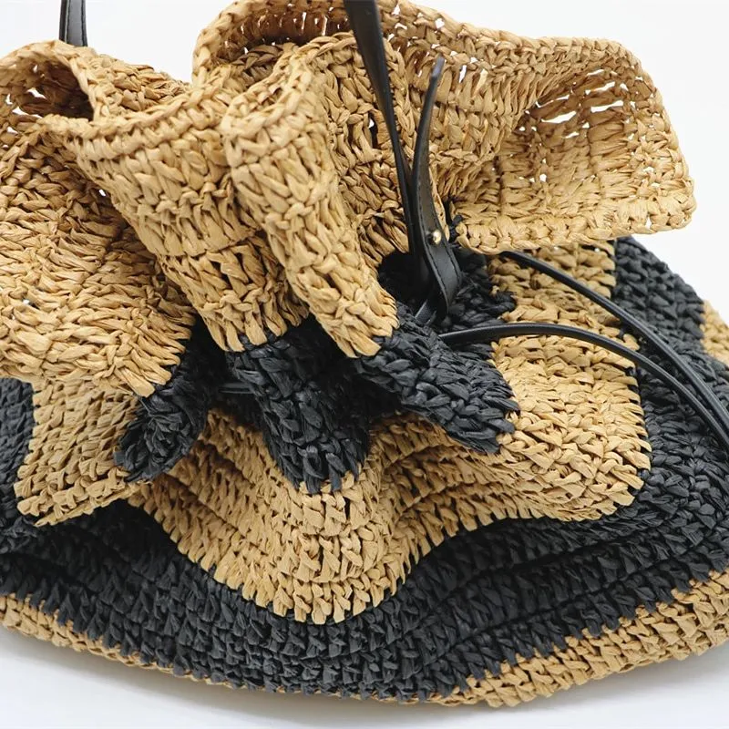 Sac en paille à bandoulière pour femme⎮Summer & Chic
