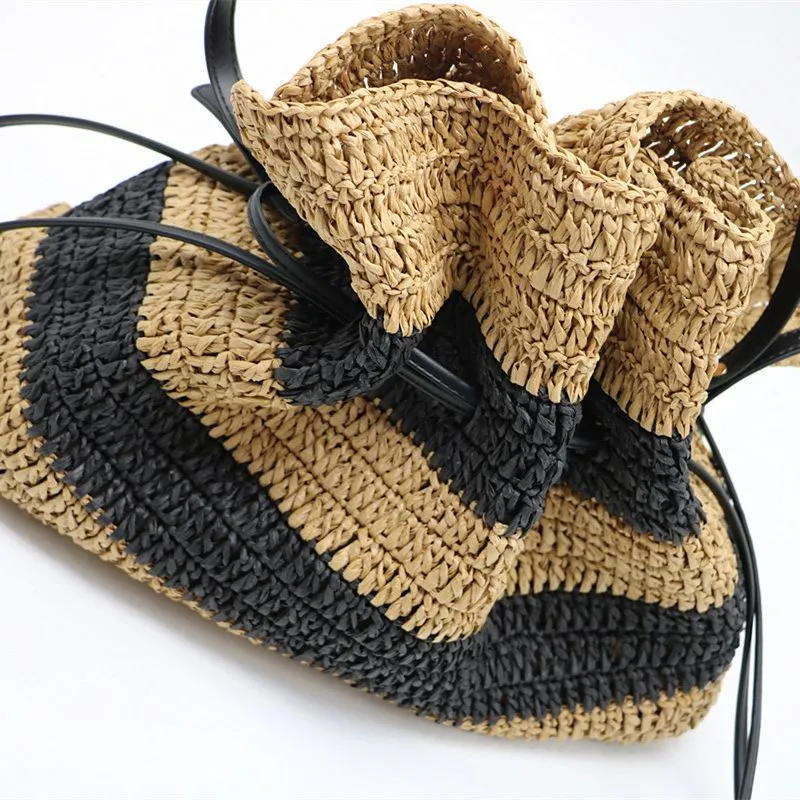Sac en paille à bandoulière pour femme⎮Summer & Chic