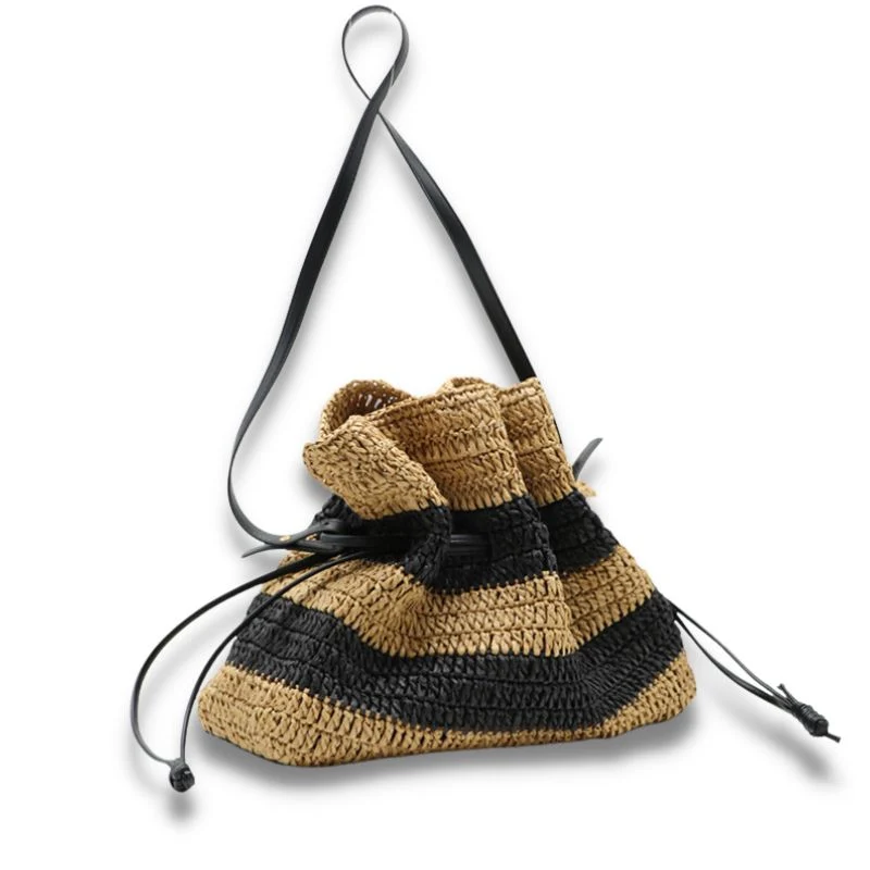 Sac en paille à bandoulière pour femme⎮Summer & Chic