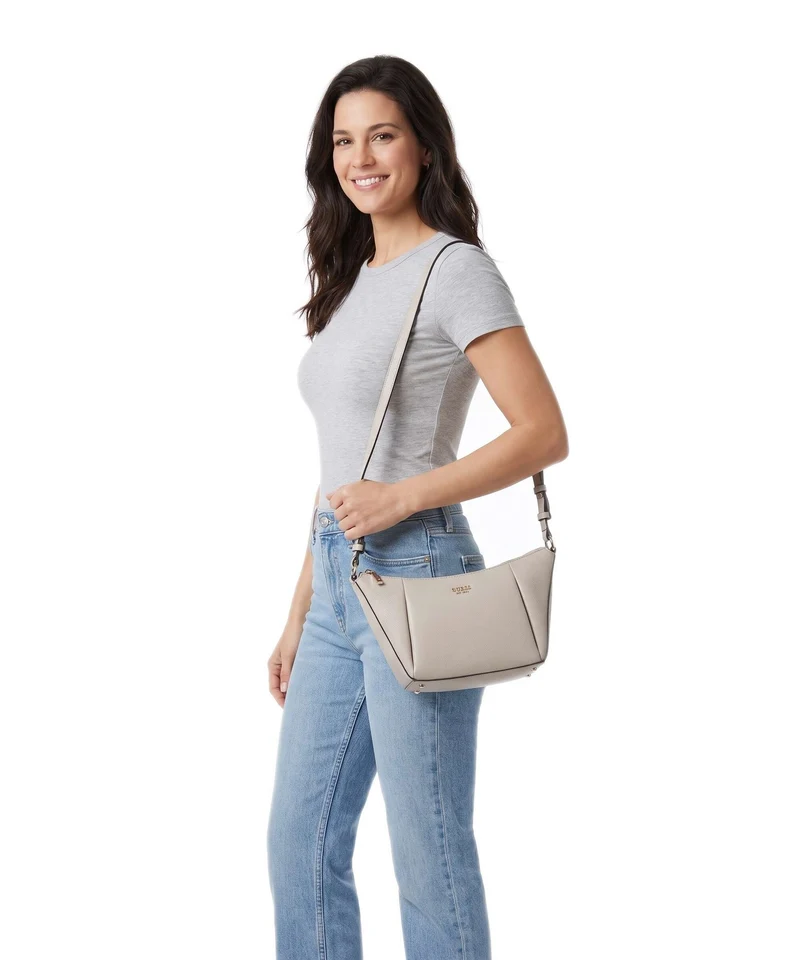 Guess Melody Sac porté épaule light taupe