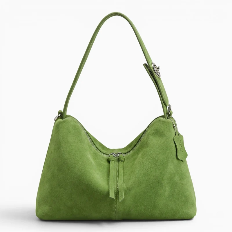 Sac À Main Hobo Femme Daim