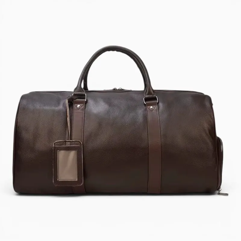 Grand Sac de Voyage en Cuir Homme