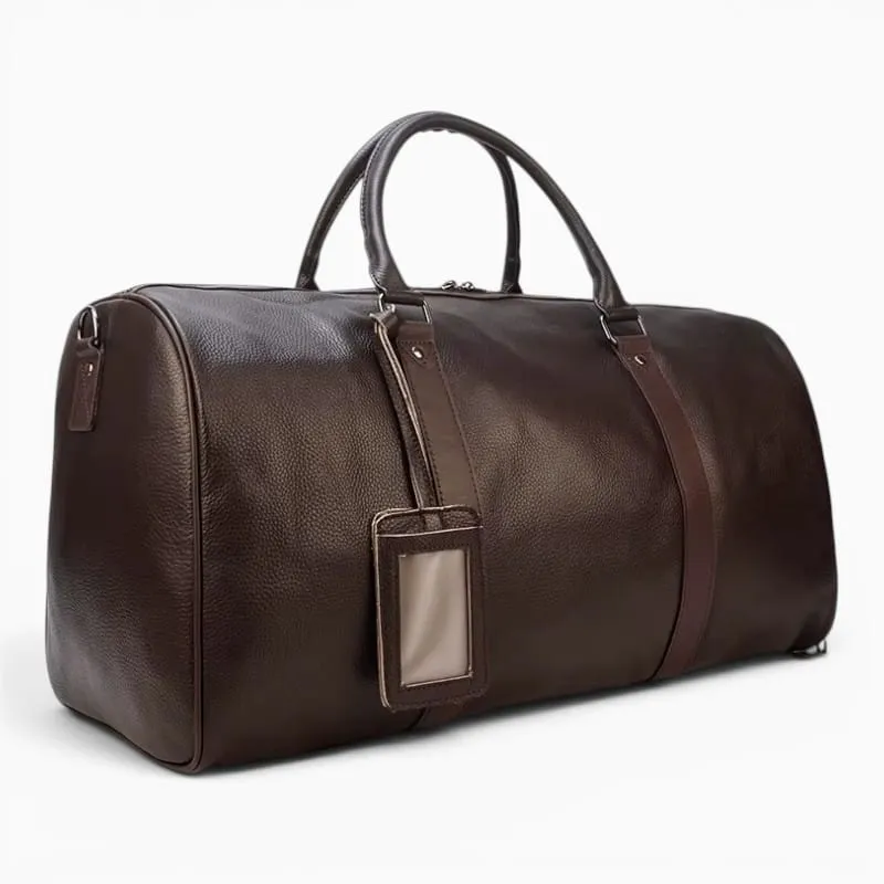 Grand Sac de Voyage en Cuir Homme