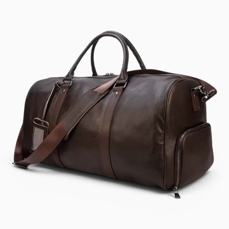 Sac de Voyage Cuir à Bandoulière