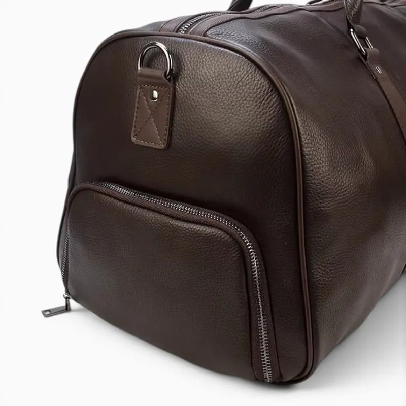Sac de Voyage Cuir à Bandoulière