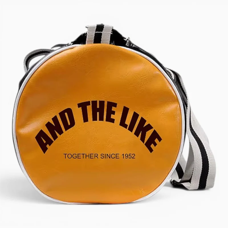 Sac De Sport Vintage Avec Compartiment Chaussures