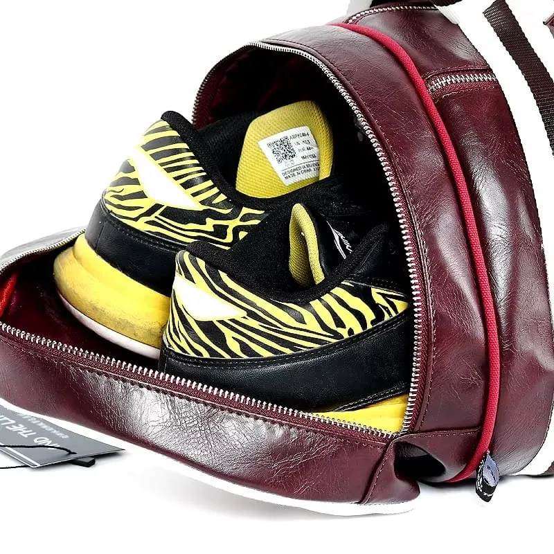 Sac De Sport Vintage Avec Compartiment Chaussures