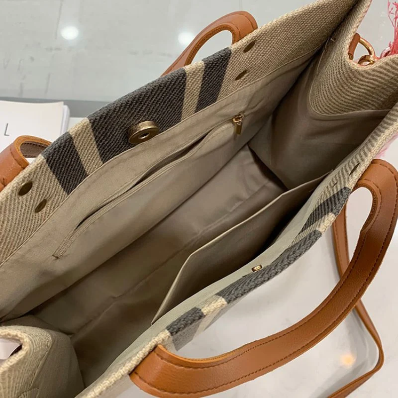 Sac en lin portable pour femme⎮Summer & Chic