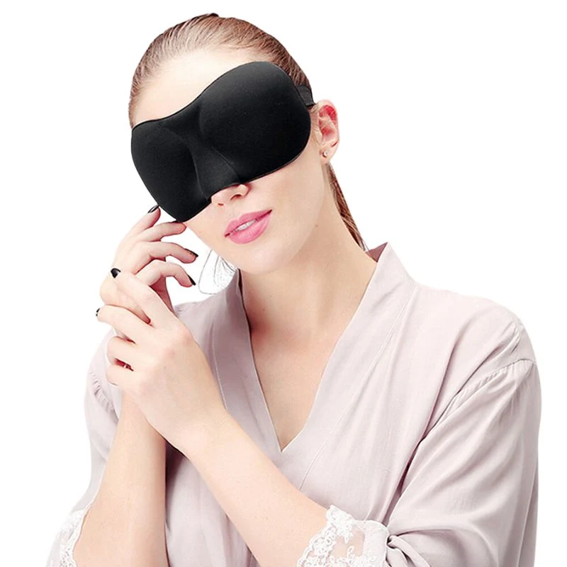 Aides au sommeil⎮ Masque de sommeil 3D en lot de 2 pour voyages
