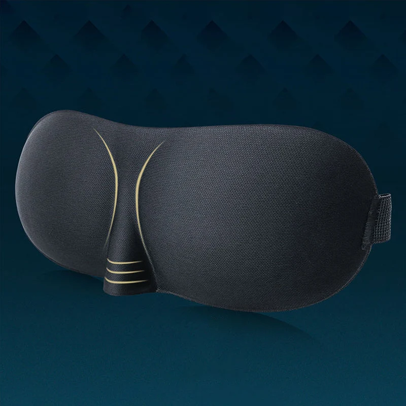 Aides au sommeil⎮ Masque de sommeil 3D en lot de 2 pour voyages