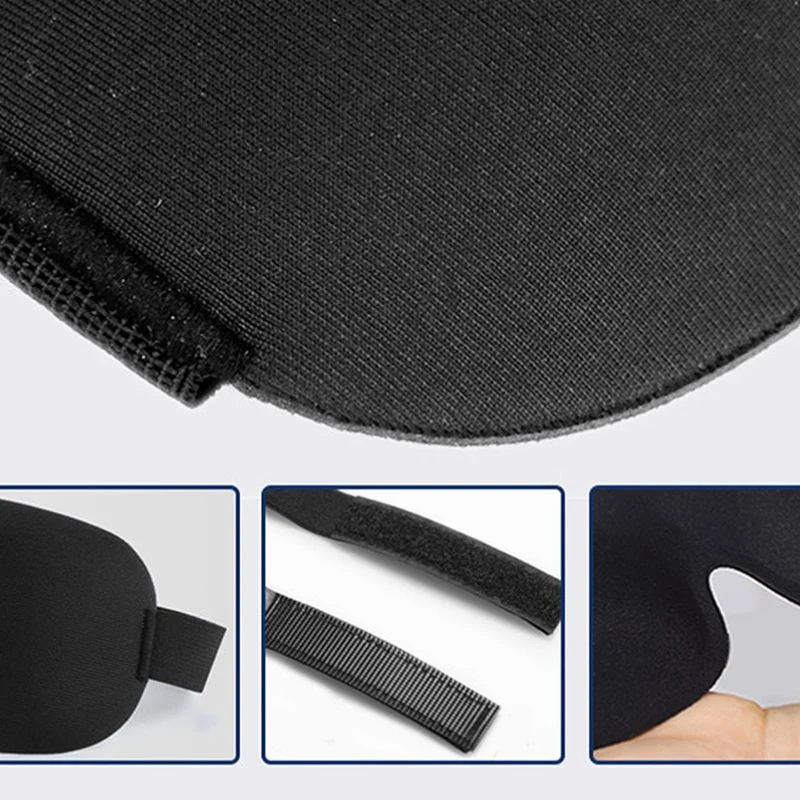 Aides au sommeil⎮ Masque de sommeil 3D en lot de 2 pour voyages