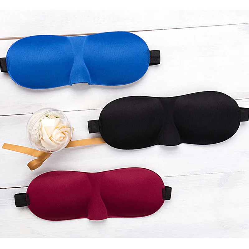 Aides au sommeil⎮ Masque de sommeil 3D en lot de 2 pour voyages