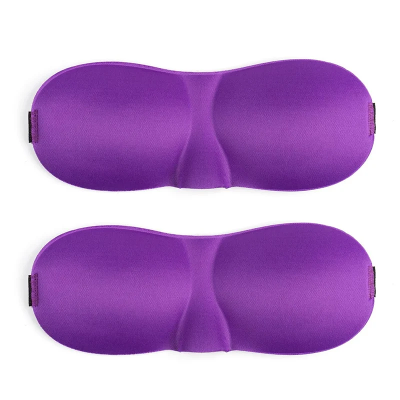 Aides au sommeil⎮ Masque de sommeil 3D en lot de 2 pour voyages